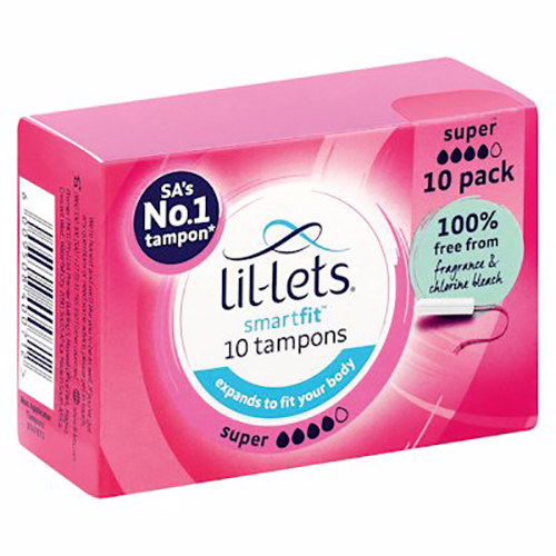 Lil-Lets Smart Fit Tampons Super 10's