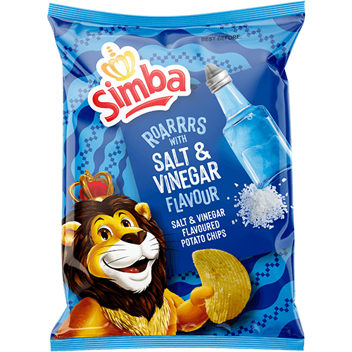 Simba Potato Chips Salt & Vinegar 120g