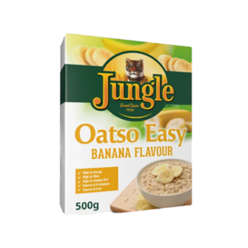 Jungle Oatso Easy Banana Instant Oats 500g