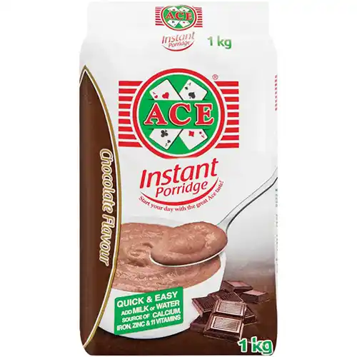 Ace Instant Porridge Chocolate 1kg 