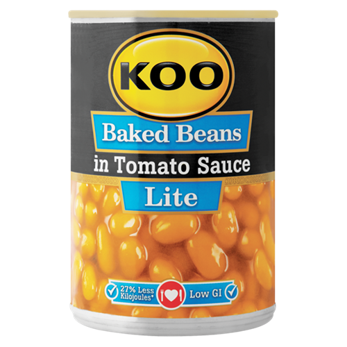 Koo Baked Beans in Tomato Sauce Lite 410g