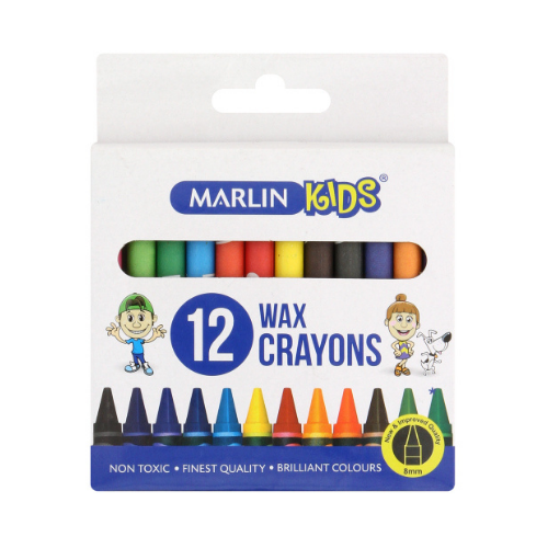 Marlin Kids Crayons 12s