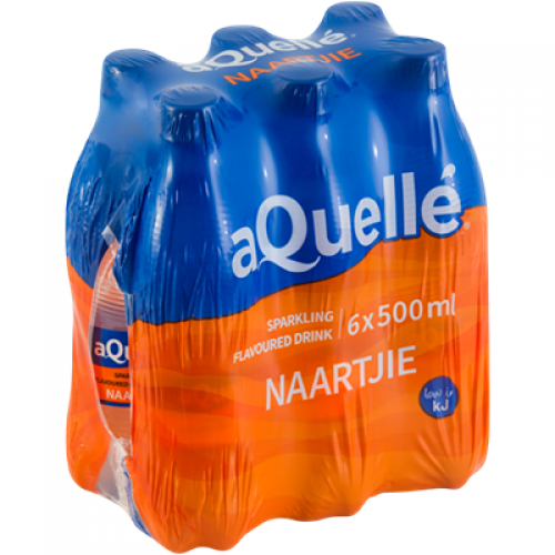 aQuellé Naartjie Flavoured Sparkling Water 6x500ml