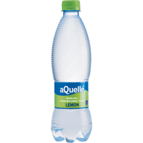 aQuellé Lemon Sparkling Flavoured Drink 500ml