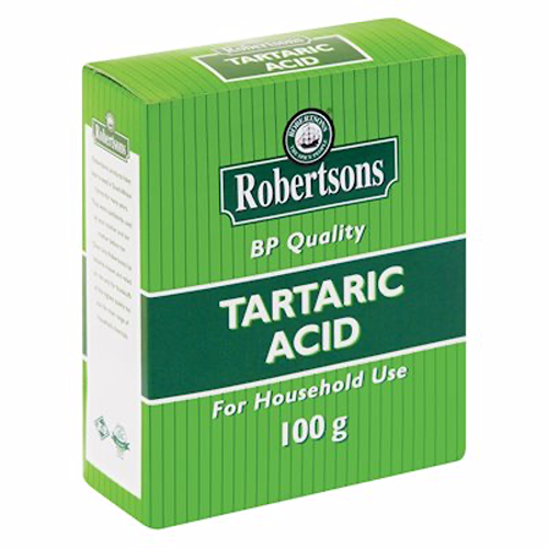 Robertsons Tartaric Acid 100g