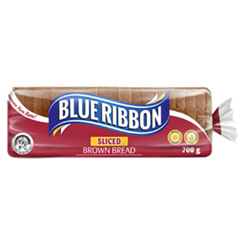 Blue Ribbon Sliced Brown Bread 700g