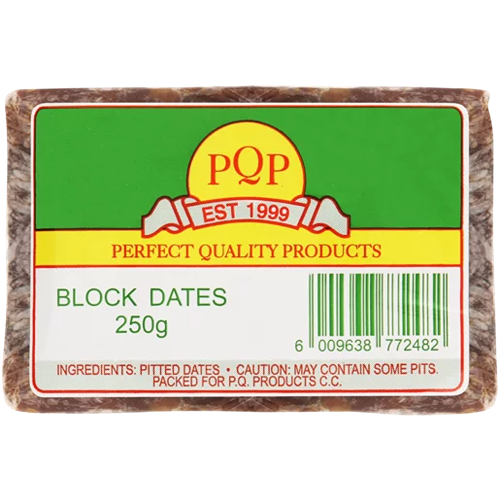 PQP Block Dates 250g