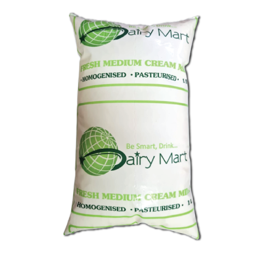 Dairy Mart Full Cream Milk Sachet 1lt