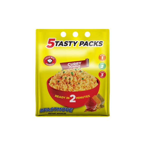 Fastmove 2-Minute Noodles Curry 5x70g