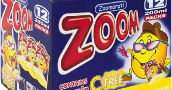 Zoom Pineapple Flavoured Drinks 12X200ml