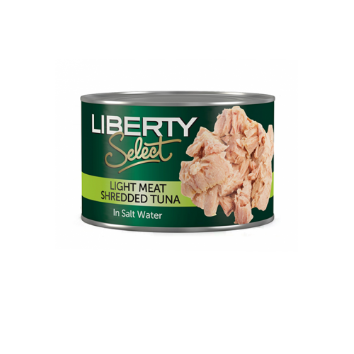 Liberty Select Shredded Tuna In Brine Can 1.7kg