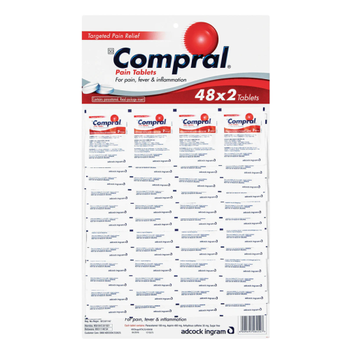 Compral Tablet Display Cards 48x2's