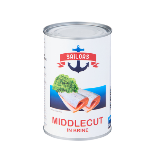 Sailors Middle Cut in Brine 400g
