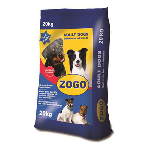 Zogo Dog Food Chunks Chicken 20kg