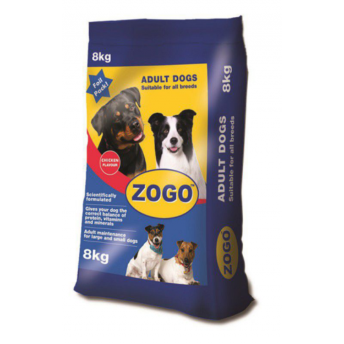 Zogo Dog Food Chunks Chicken 8kg