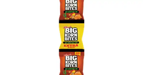 Willards Big Korn Bites Barbecue Flavoured Maize Chips Strip 5x25g