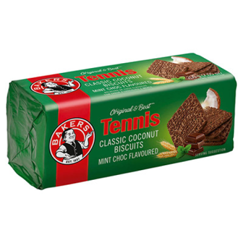 Bakers Tennis Chocolate Mint Biscuit 200g