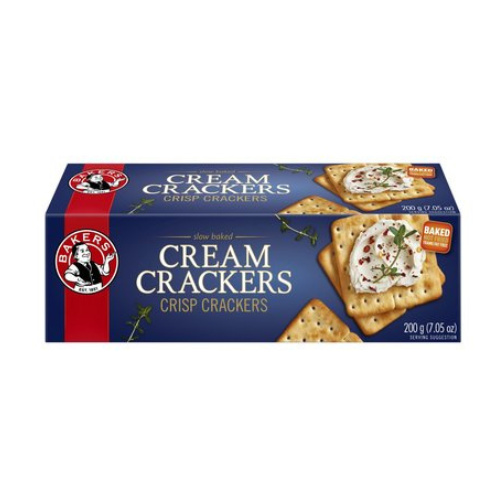 Bakers Cream Crackers 200g