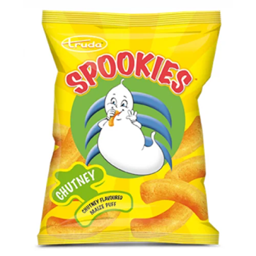 Spookies Chutney Maize Puffs 100g