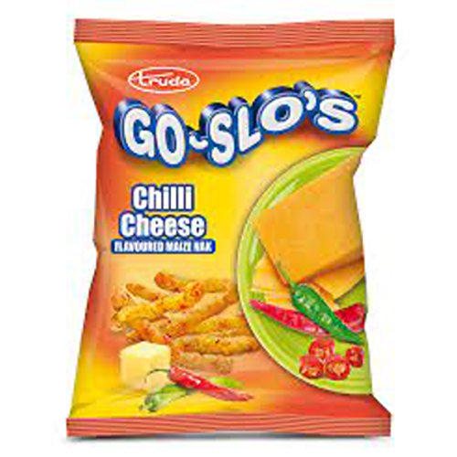 Go-Slo's Chilli Cheese Flavoured Naks 12x100g