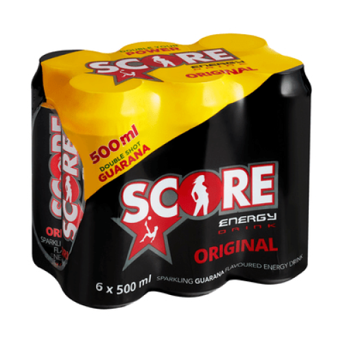 Score Energy Drink Original Guarana 6x500ml