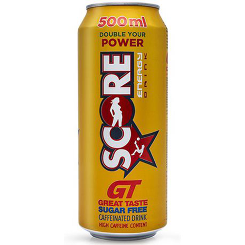 Score Energy Drink GT Sugar Free 6x500ml