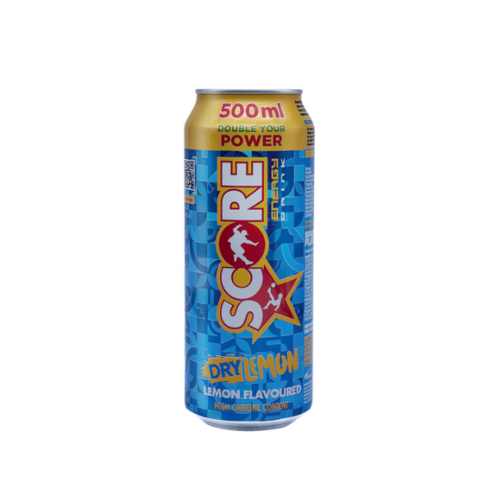 Score Energy Drink Dry Lemon 500ml