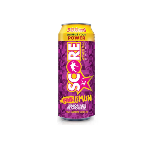 Score Energy Drink Pink Lemon 500ml