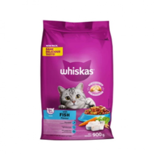 Whiskas with Fish Flavour 900g