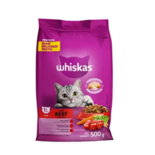 Whiskas with Chicken Flavour 500g