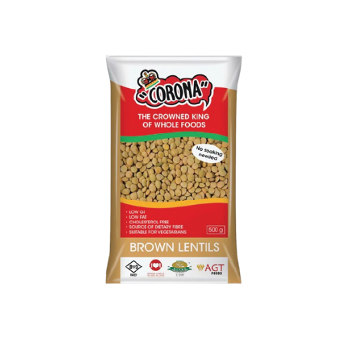 Corona Brown Lentils 500g