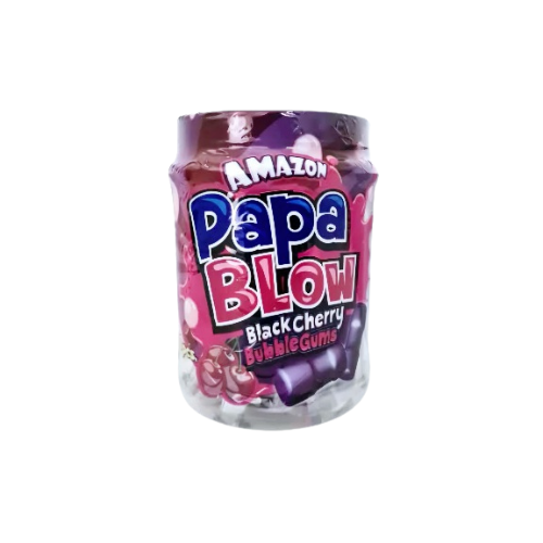 Amazon Papa Blow Black Cherry Bubblegum 50s Amazon Papa Blow Black Cherry Bubblegum 50s
