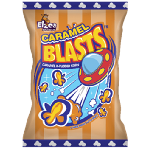 Elzea Caramel Blasts Maize Snack 50x20g