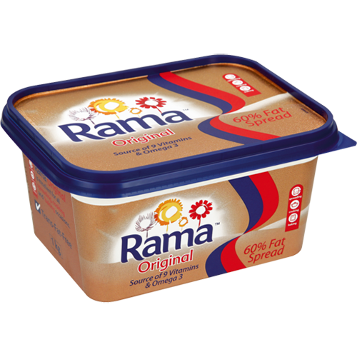 Rama Fat Spread Original 60% Tub 1kg