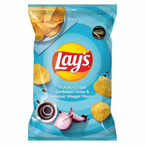 Lay's Potato Chips Caribbean Onion & Balsamic Vinegar 120g