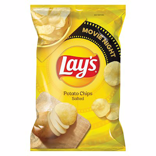 Lays Potato Chips Lightly Salted 120g