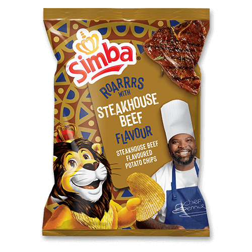 Simba Potato Chips Steakhouse Beef 120g