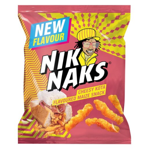 Niknaks Cheesy Kota Flavour 135g