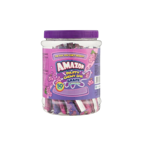 Amazon Fruity Chewy Bar Grape 50s