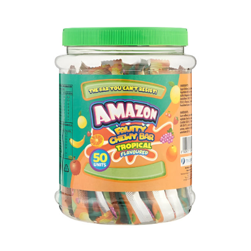 Amazon Fruity Chewy Bar Tropical 50s