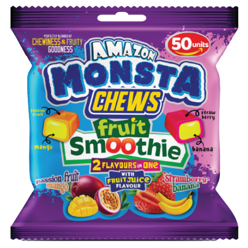 Amazon Monsta Chews Fruit 50s
