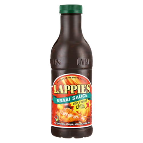 Lappies Braai Sauce with Chilli 750ml