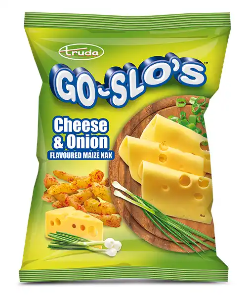 Go-Slo's Cheese & Onion Flavoured Naks 12x100g