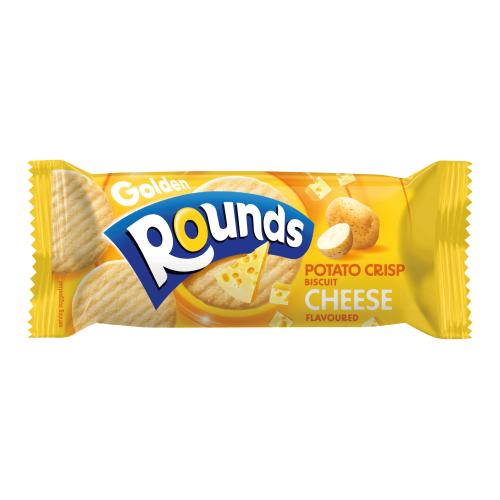 Golden Rounds Potato Crisp Biscuit Cheese 80g