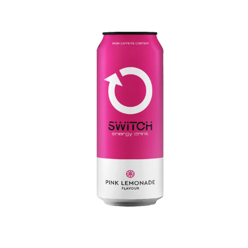 Switch Energy Drink Pink Lemonade 6x500ml