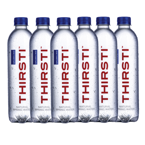 Thirsti Sparkling Spring Water 6x500ml