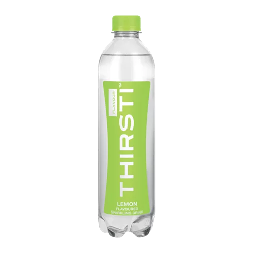 Thirsti Sparkling Lemon Flavoured Drink 500ml