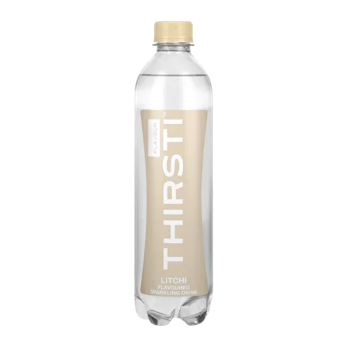 Thirsti Sparkling Litchi Flavoured Drink 500ml