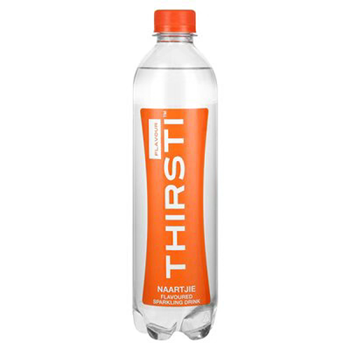 Thirsti Sparkling Naartjie Flavoured Water 500ml