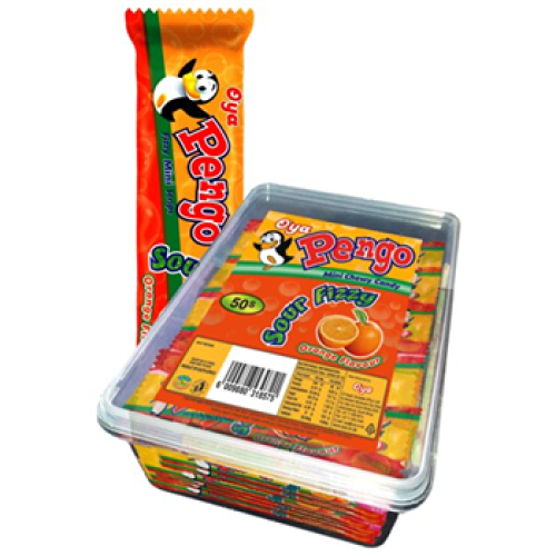 Pengo Fizzy Tub Sour Orange 50's